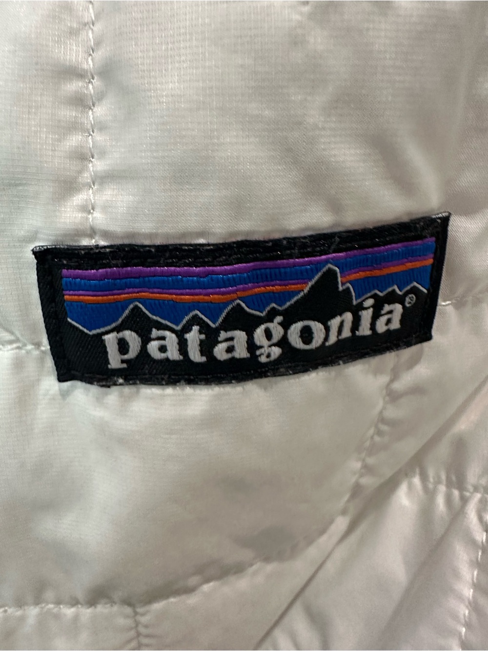 Patagonia Nano Puff Vest Birch White Women’s Sz XL Full Zipper Lightweight - Picture 2 of 12